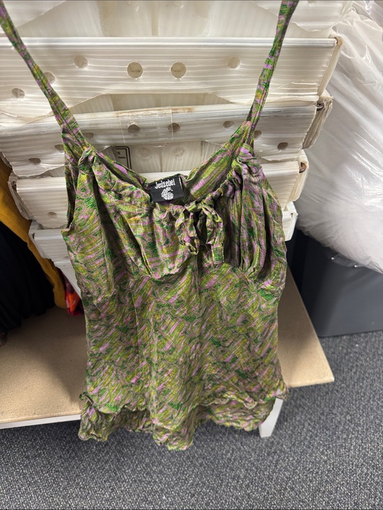 Vintage Tops - Vintage Jedzebel silk tank S // 070109